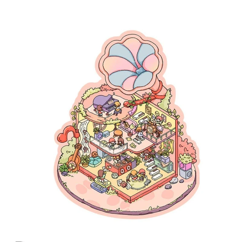 برچسب مدل سه بعدی طرح آموزشگاه موسیقی