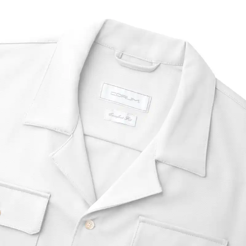 پیراهن آستین کوتاه مردانه کروم مدل دو جیب 2410162