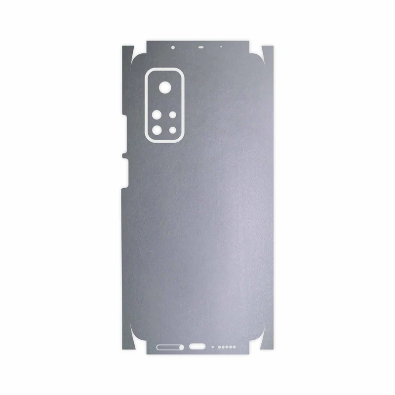 برچسب پوششی ماهوت مدل Matte-Silver-FullSkin مناسب برای گوشی موبایل شیائومی Mi 10T Pro 5G