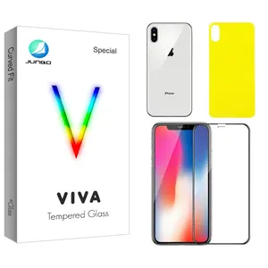 Junbo Viva Screen Protector For apple x With Back Protector