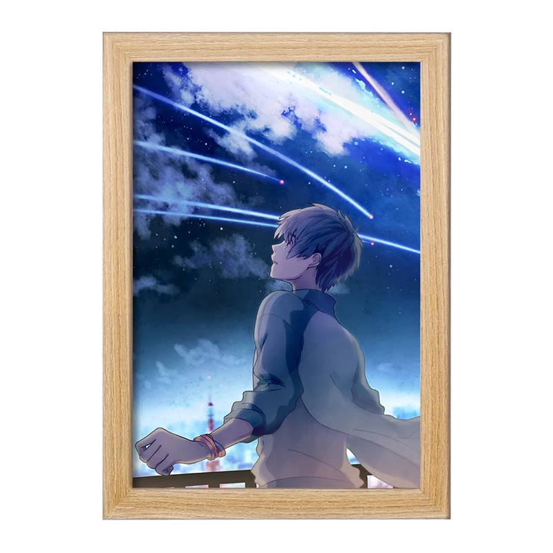 تابلو خندالو مدل تاکی تاچیبانا انیمه یورنیم Your Name  کد 16273