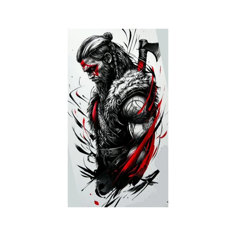 استیکر پارچه و لباس پاد آفرین مدل وایکینگ ها کد 569