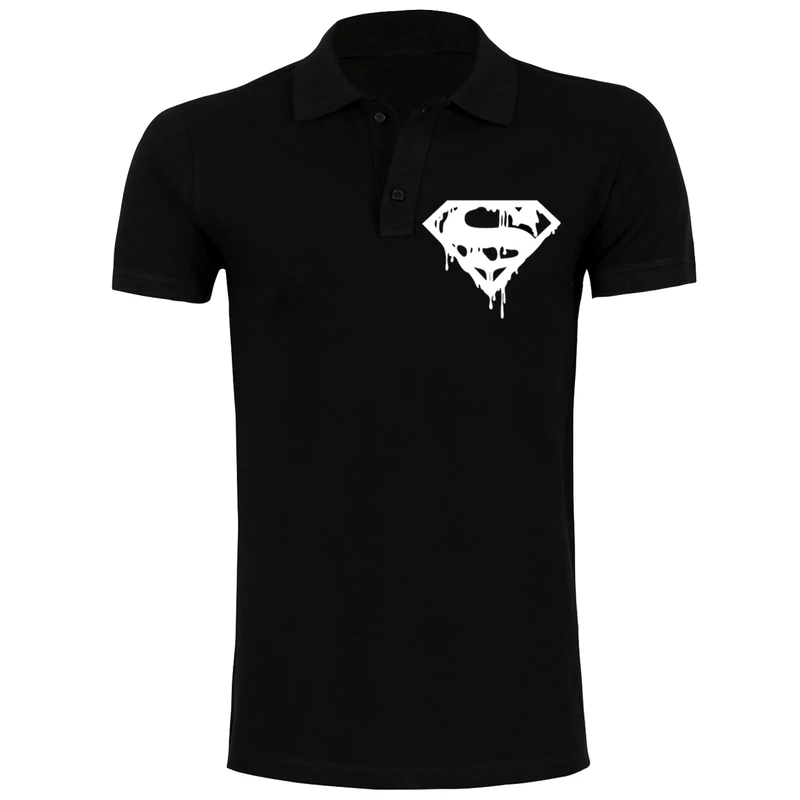 پولوشرت آستین کوتاه مردانه مدل سوپرمن کد M37