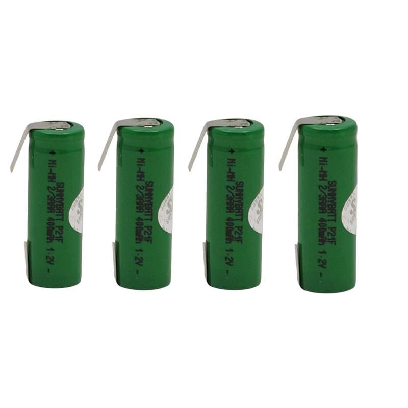 باتری نیم قلمی قابل شارژ سانی بت مدل SB-400 2.3AAA بسته 4 عددی 