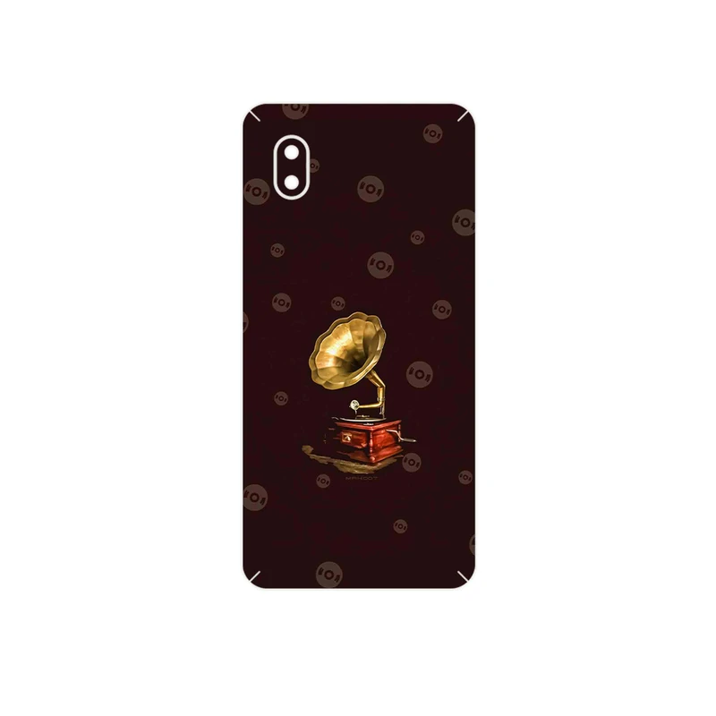 برچسب پوششی ماهوت مدل Gramophone Nostalgia مناسب برای گوشی موبایل سامسونگ Galaxy A01 Core