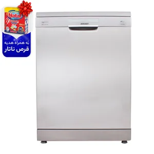 ماشین ظرفشویی زیرووات مدل ZDW-65540 INOX 