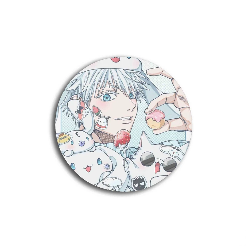 زیر لیوانی مدل انیمه جوجوتسو کایسن گوجو کیوت کدJujutsu Kaisen 697