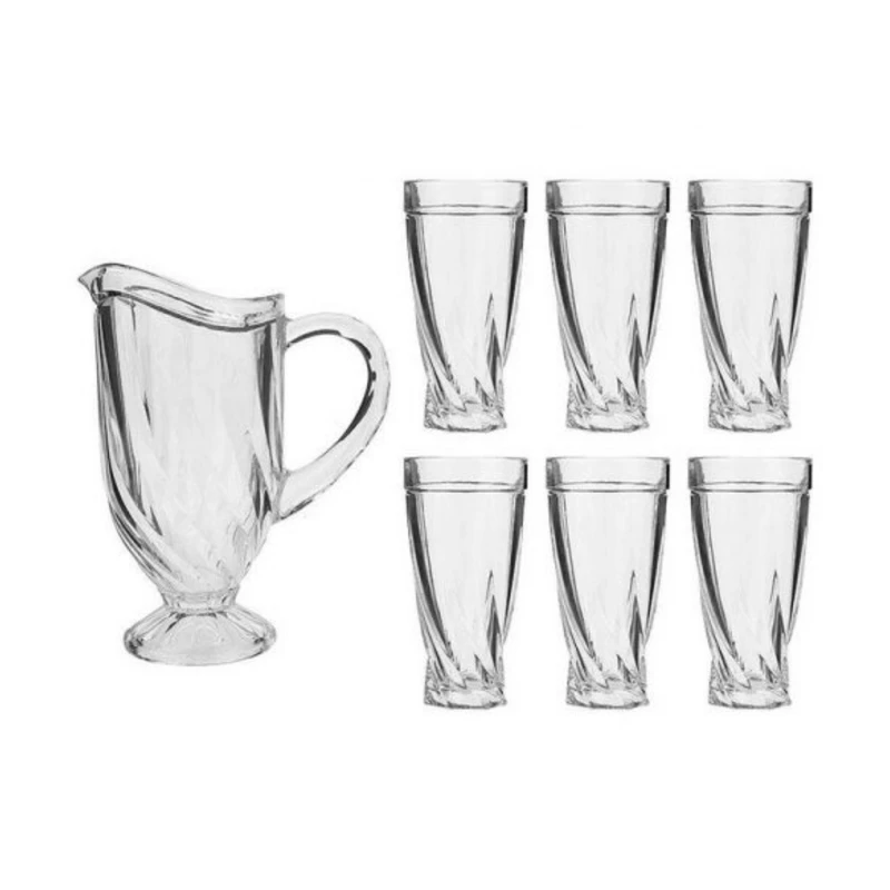 ست پارچ و لیوان 7 پارچه مدل toplip 114