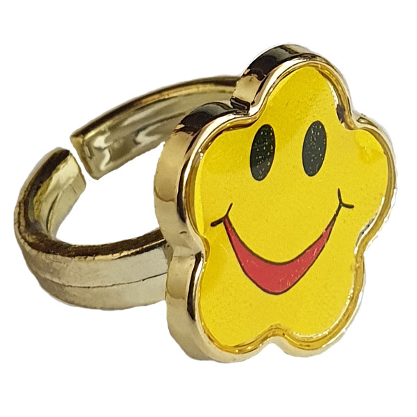 انگشتر دخترانه طرح استیکر کد 010