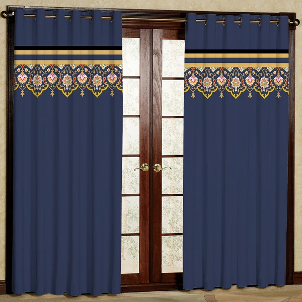 پرده مدل چاپی هازان پانچی کد 218 سایز 200x140 سانتی متر