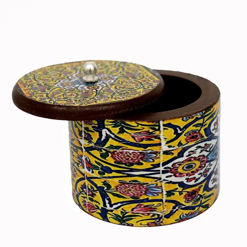 قندان چوبی طرح سنتی کد 1012