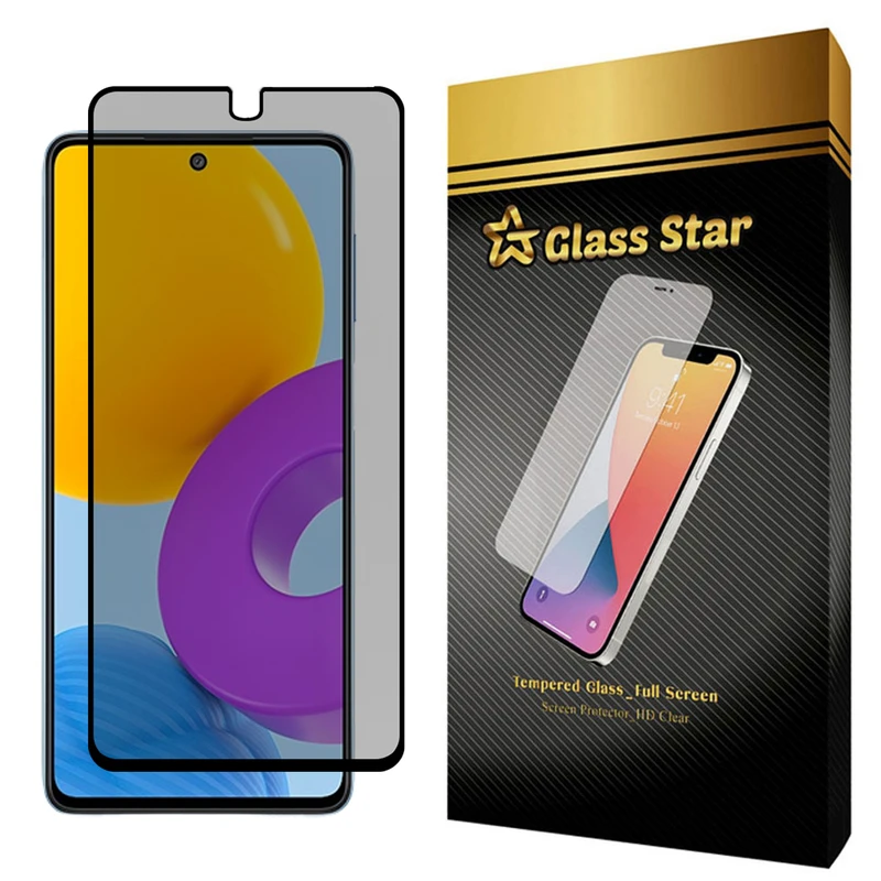 محافظ صفحه نمایش حریم شخصی گلس استار مدل PFGA مناسب برای گوشی موبایل سامسونگ Galaxy M52 5G