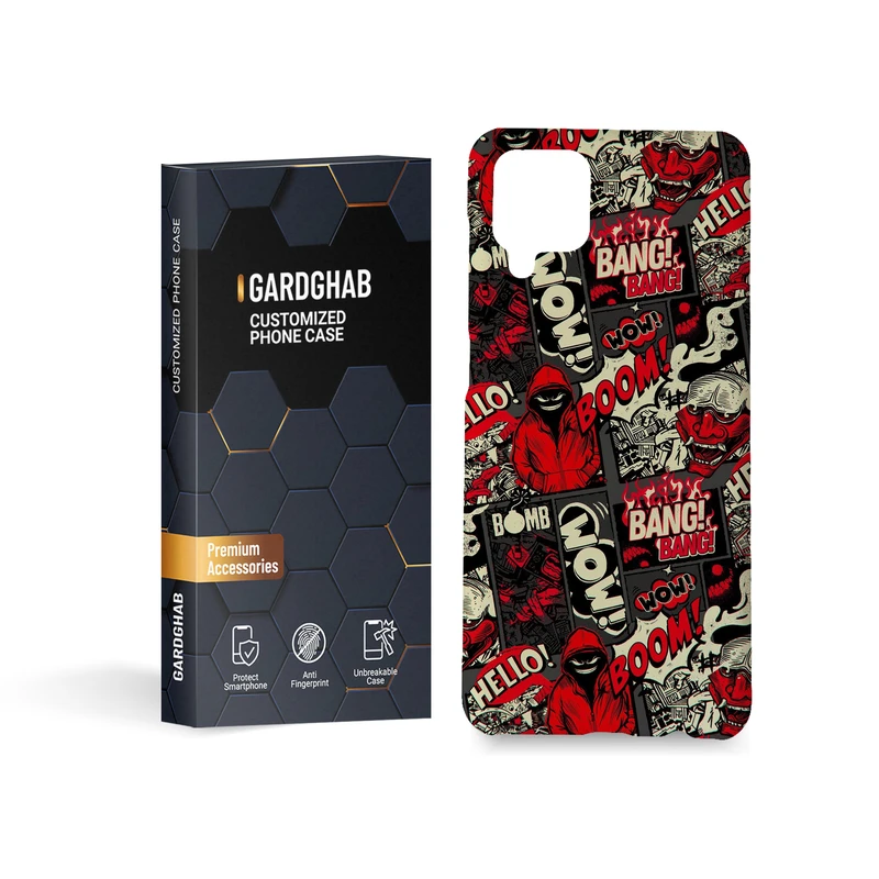 کاور گارد قاب مدل پسرانه مناسب برای گوشی موبایل سامسونگ galaxy a12