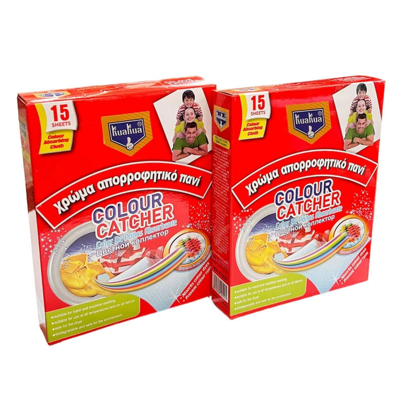 دستمال جذب رنگ لباس کواکوا کد 504 دو بسته 15 عددی