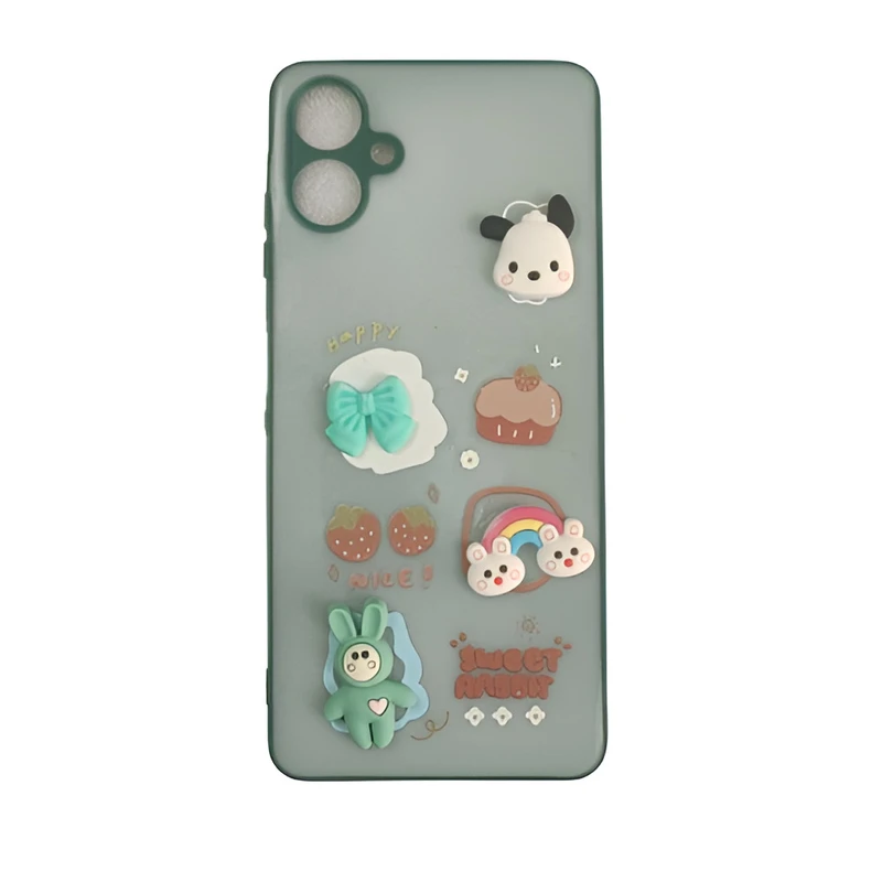 کاور طرح عروسکی کد 001 مناسب برای گوشی موبایل سامسونگ Galaxy A06 4G 