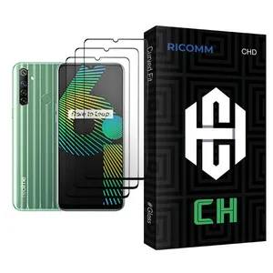 Ricomm CH Glass MIX003 Screen Protector For Realme 6i Pack Of 3