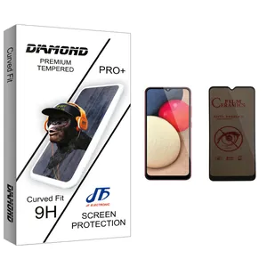 JF Diamond glass Privacy Screen Protector For Samsung سامسونگ Galaxy A02s