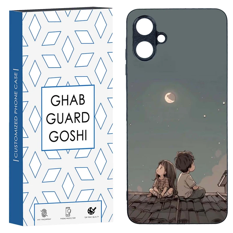 کاور قاب گارد گوشی طرح پسر و دختر کد TPU-183 مناسب برای گوشی موبایل سامسونگ  Galaxy A06