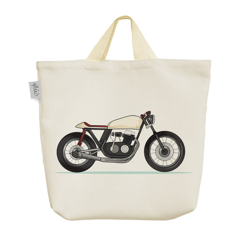 ساک خرید خندالو مدل موتور سیکلت Motorcycle کد 3472
