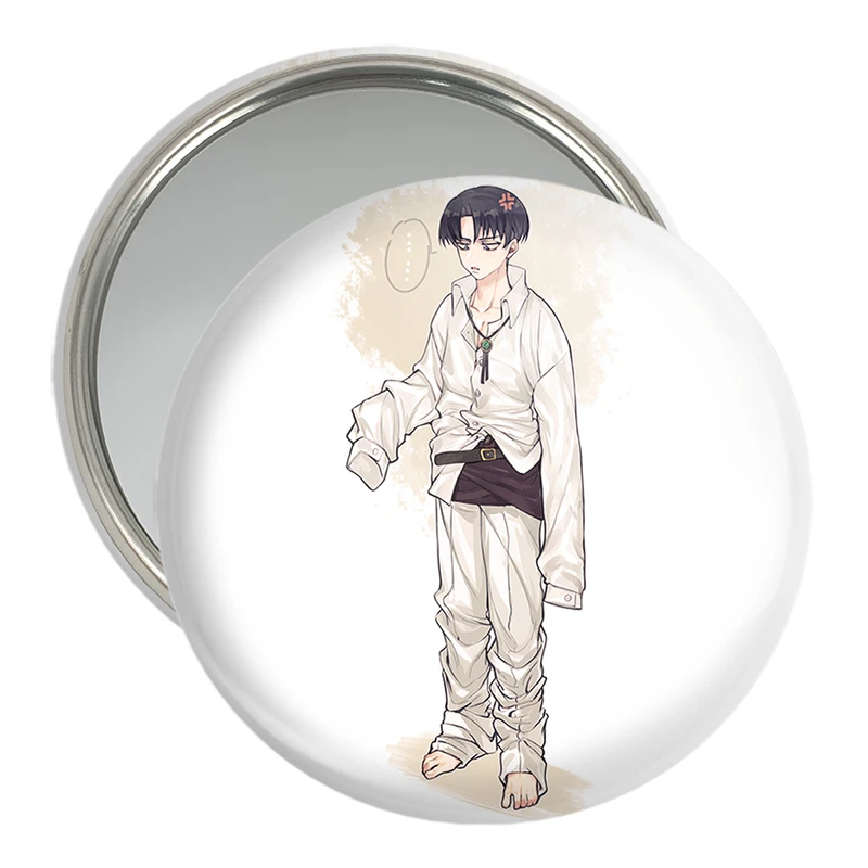 آینه جیبی خندالو مدل لیوای انیمه اتک آن تایتان Attack on Titan  کد 18614