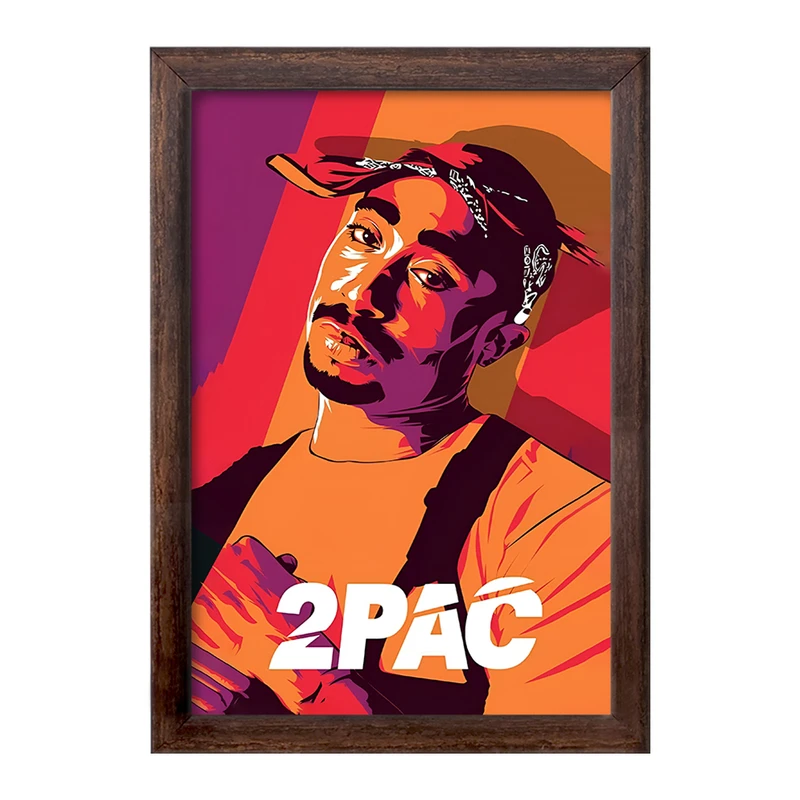 تابلو خندالو طرح توپاک (Tupac) کد F4638