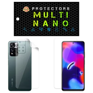 Multi Nano X-SFT Screen Protector For Xiaomi Redmi Note 11 Pro China with back skin