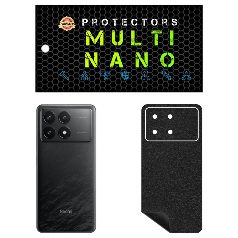 برچسب پوششی مولتی نانو طرح چرم مدل X-F1L مناسب برای گوشی موبایل شیائومی Redmi K70