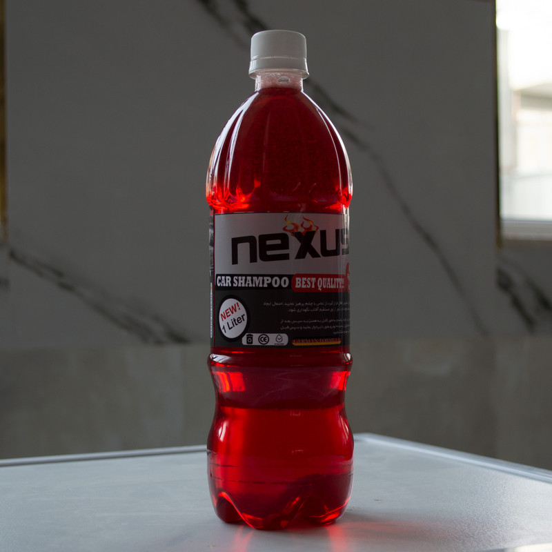 شامپو بدنه خودرو نانو براق کننده و تمیز کننده نکسوس مدل N1 حجم 1 لیتر 