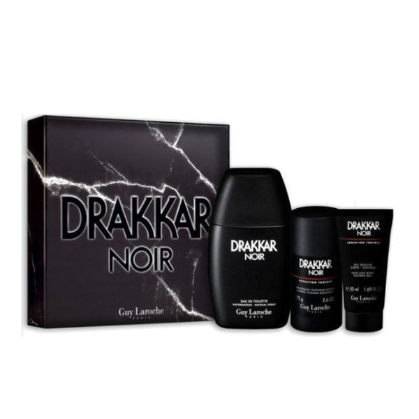 ست ادو تویلت مردانه گای لاروش مدل Drakkar Noir حجم 100 میلی لیتر
