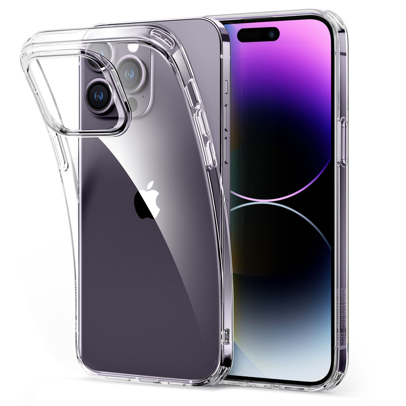 کاور اسپیگن مدل ultra-hybrid مناسب برای گوشی موبایل اپل iphone 14 promax