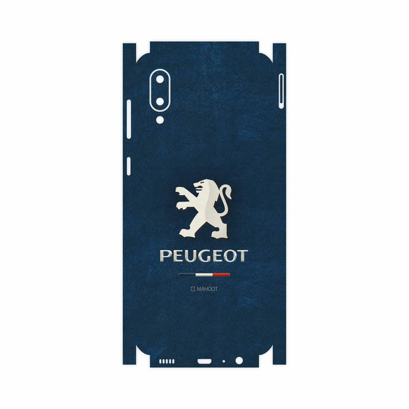 برچسب پوششی ماهوت مدل Peugeot-Logo-FullSkin مناسب برای گوشی موبایل سامسونگ Galaxy A02