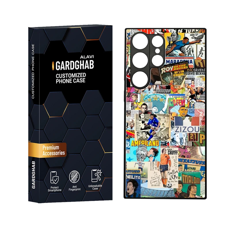 کاور گارد قاب علوی مدل دورژله ای مناسب برای گوشی موبایل سامسونگ Galaxy S23 Ultra