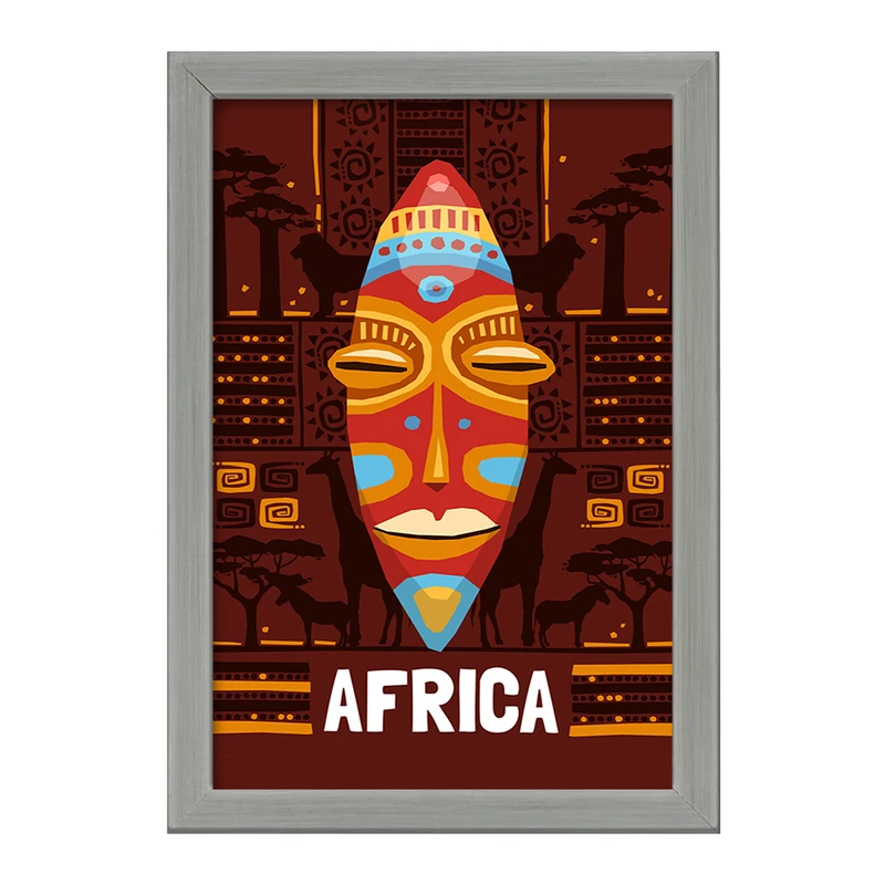 تابلو خندالو طرح آفریقا Africa کد 29833