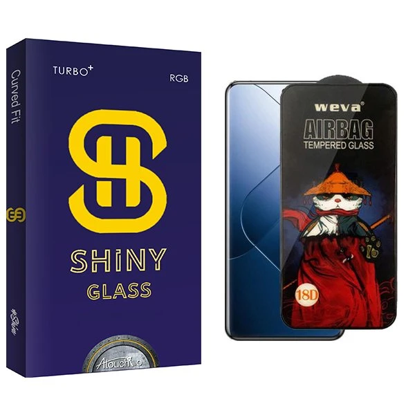 محافظ صفحه نمایش آتوچبو مدل Shinynewpkg Airbag مناسب برای گوشی موبایل شیائومی Redmi 14T / 14T Pro