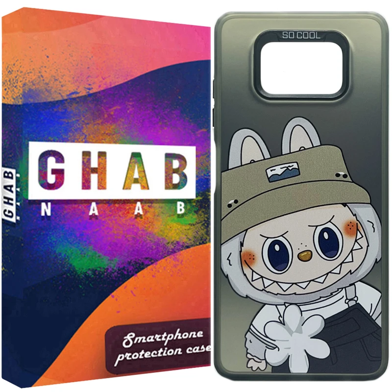 کاور قاب ناب مدل Socool طرح Labubu 03 مناسب برای گوشی موبایل شیائومی Poco X3 / X3 Pro / X3 NFC
