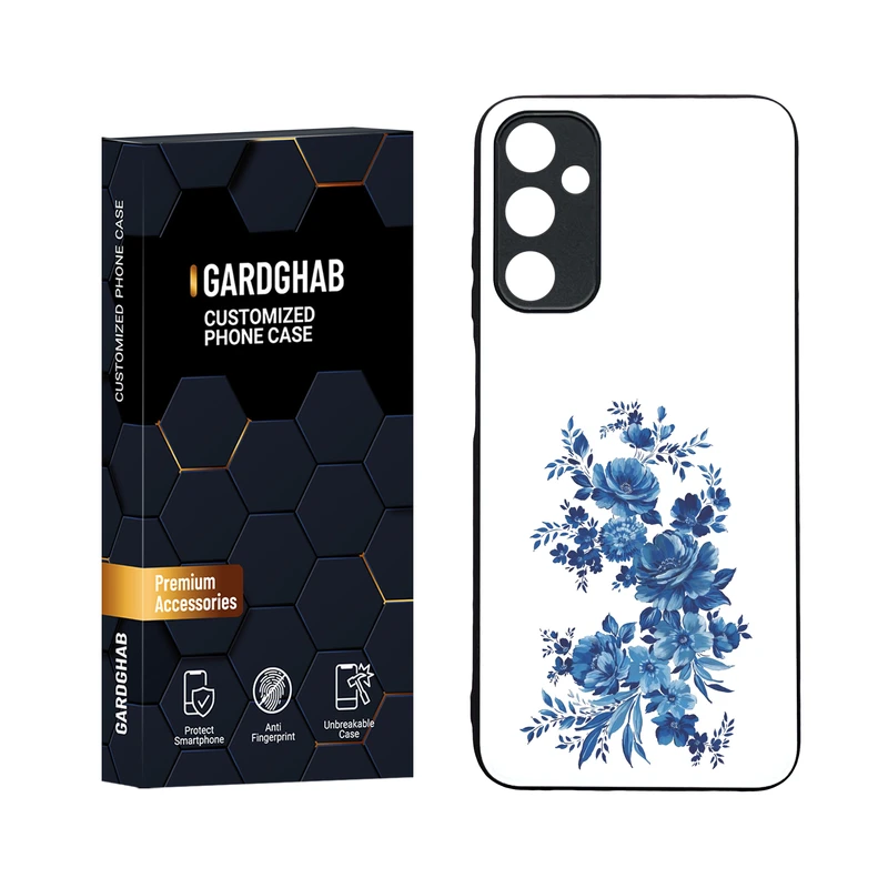 کاور گارد قاب مدل دورژله ای پشت گلس دخترانه مناسب برای گوشی موبایل سامسونگ Galaxy A05s