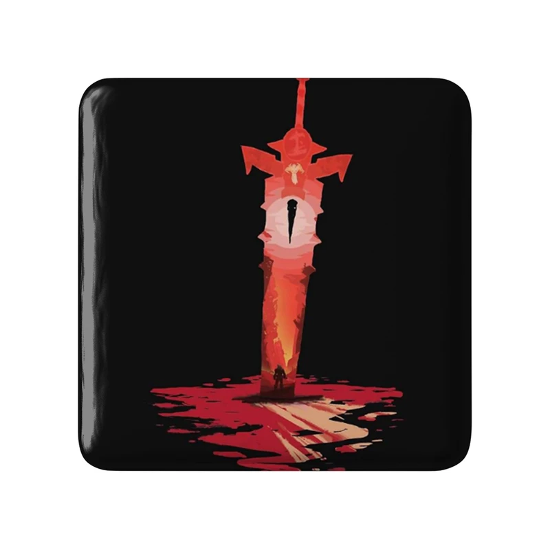 پیکسل خندالو طرح بازی رستاخیز (Doom) مدل مربعی کد 31396