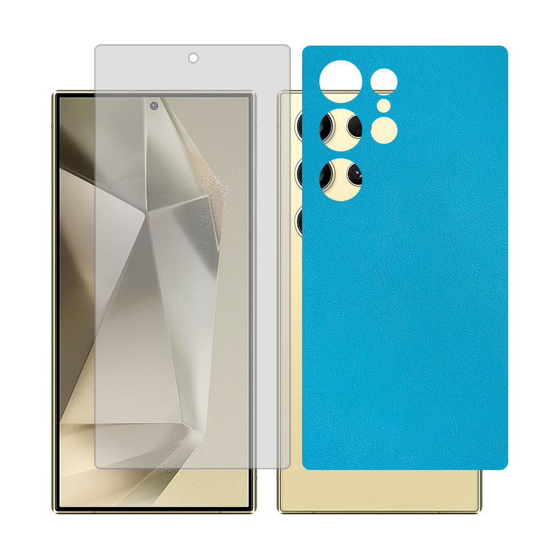 محافظ صفحه نمایش شفاف گلس مدل Together مناسب برای گوشی موبایل سامسونگ Galaxy S23 Ultra به همراه برچسب پوششی 