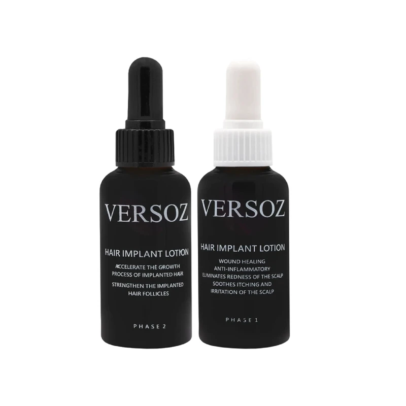 لوسیون بعد از کاشت مو ورسوز مدل implant مناسب برای انوع مو حجم 30 میلی لیتر بسته 2 عددی