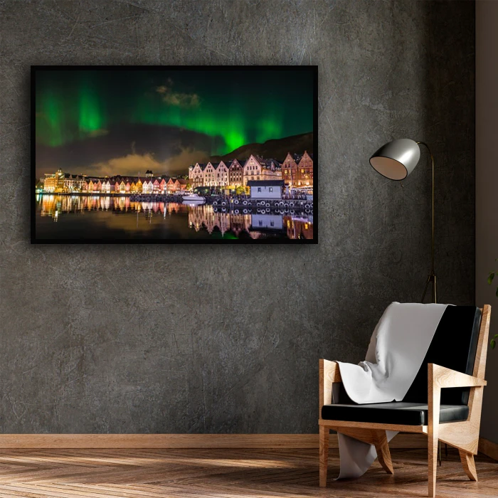 تابلو نوری بکلیت طرح منظره شهری مدل B-D1528