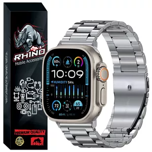 بند راینو مدل 3Bead مناسب برای ساعت هوشمند T800 ultra / T900 ultra / HK8 Pro max / HK9 Ultra 2