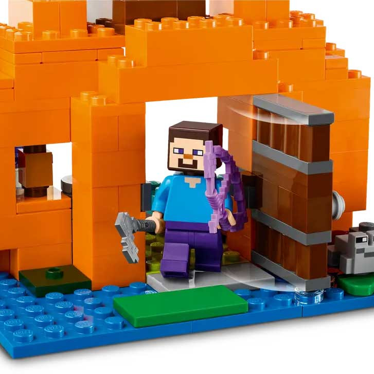 ساختنی 258 تکه ماینکرافت مدل Pumpkin Farm کد 31248