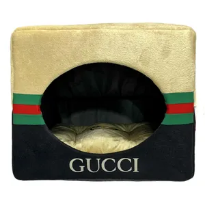 جای خواب سک و گربه مدل کلبه طرح g002