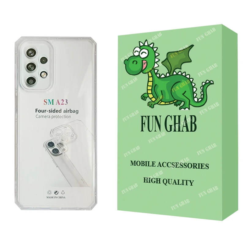 کاور فان قاب مدل ژله ای مناسب برای گوشی موبایل سامسونگ Galaxy A23 4G