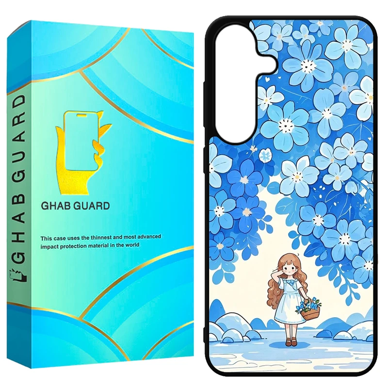 کاور قاب گارد طرح دخترانه مدل GCHPS24 مناسب برای گوشی موبایل سامسونگ Galaxy S24