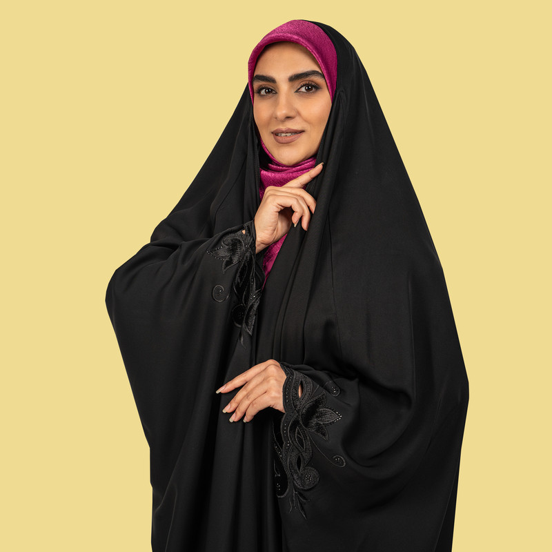 چادر عربی مدل مخمل لاله چادر عربی مدل مخمل لاله
