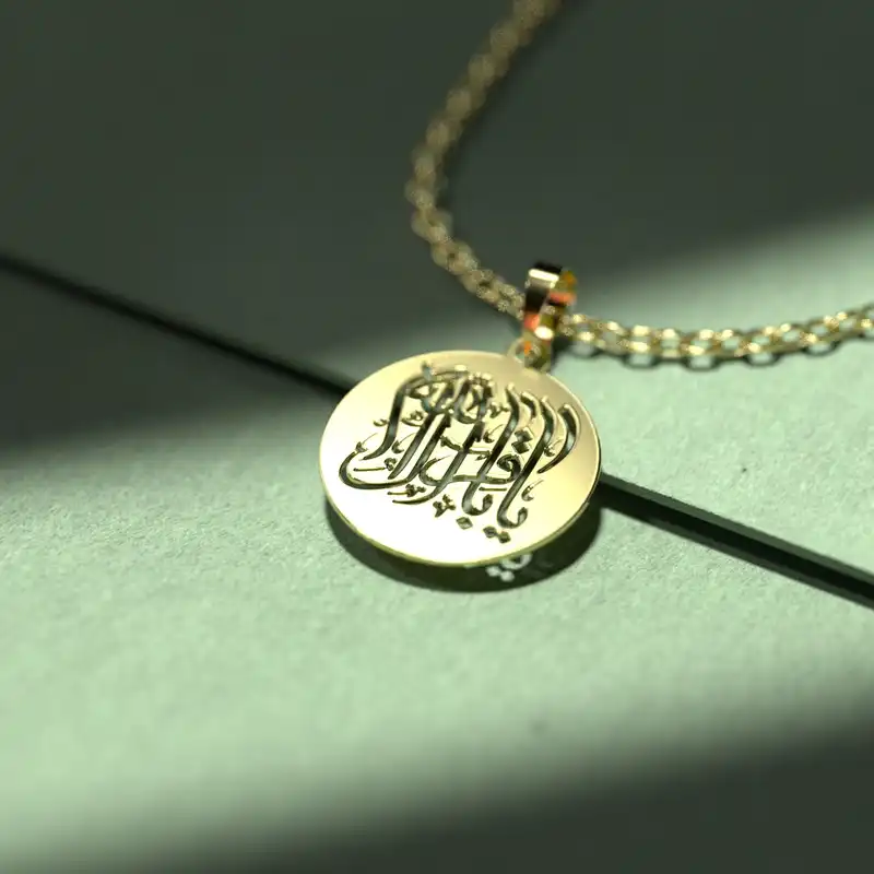 گردنبند طلا 18 عیار زنانه مدوپد مدل اشک کد CA11041