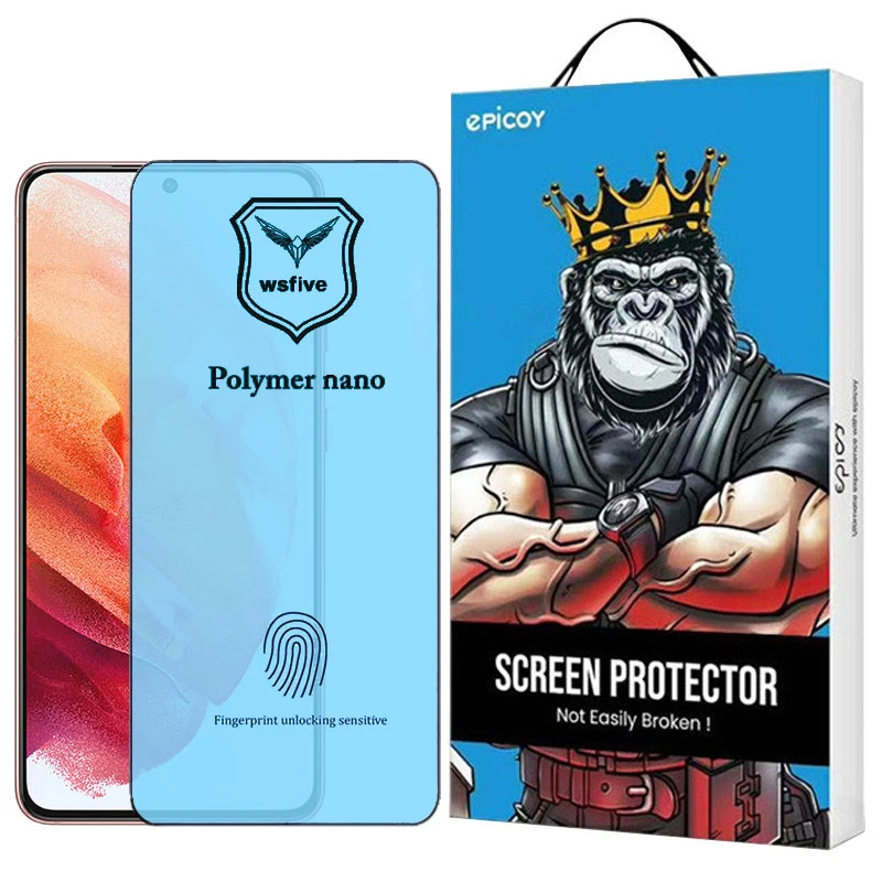 محافظ صفحه نمایش اپیکوی مدل Polymer Nano مناسب برای گوشی موبایل سامسونگ Galaxy S21 / S20