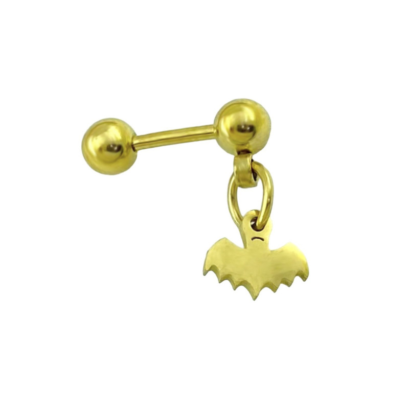 پیرسینگ گوش زنانه مدل خفاش بت کد P4279 پیرسینگ گوش زنانه مدل خفاش بت کد P4279