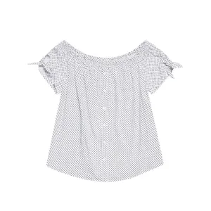 بلوز آستین کوتاه زنانه مدل MDSS